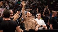 Santino debuted as a "fan" and won the IC Title on the only RAW taped in Italy